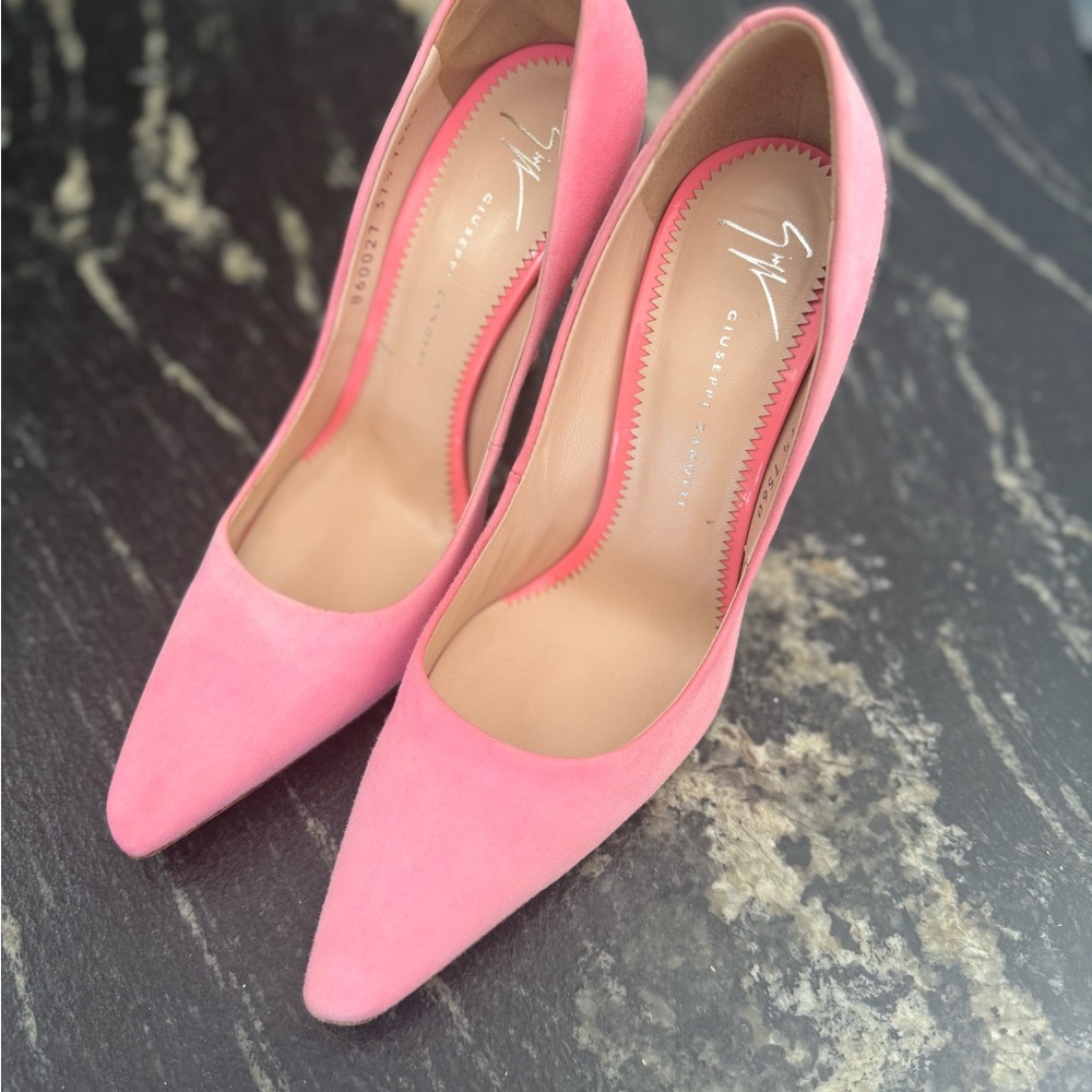 Giuseppe Zanotti Vibrant Pink Heels - Picture 3 of 4